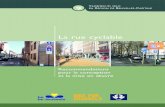 La rue cyclable · 2018. 10. 24. · la rue cyclable Le projet test de la rue cyclable dans la contre-allée de l’avenue Louise en 2013 En marge de la mise en place de la première