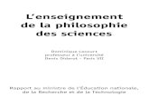 LÕenseignement de la philosophie des sciencesmedia.education.gouv.fr/file/94/7/5947.pdf · 2007. 7. 31. · des étudiants des disciplines scientifiques dans un monde où la science