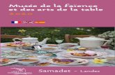 Musée de la faïence et des arts de la table 2020 · 2020. 2. 14. · A consommer avec modération. 11. Mont-de-Marsan Grenade-sur-l’Adour Aire-sur-l’Adour Saint-Sever Dax Eugénie-les-Bains