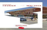  · 2013. 2. 7. · De plus, à l’occasion de l’ouverture à Vitry-sur-Seine de la Briqueterie, Centre de développement chorégraphique du Val-de-Marne, le MAC/VAL présente