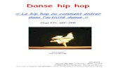 Danse hip hoppasseursdedanse.fr/pdf/peltre_le_hip_hop_a_l_ecole_ou... · 2017. 3. 16. · Danse hip hop « Le hip hop ou comment entrer dans l’activité danse » Stage FPC 2007-2008