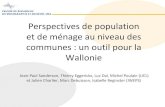 Perspectives de population et de ménage au niveau des … · 2017. 1. 11. · Le nord de la province de Liège Le nord de la province du Hainaut Les grandes villes . Résultats .