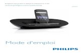 Enregistrez votre produit et obtenez de l'assistance sur ...le monde de Philips ! Pour profiter pleinement de l'assistance offerte par Philips, enregistrez votre produit à l'adresse