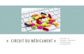 « CIRCUIT DU MÉDICAMENT» Cours IFSI – L3A Houbert – … · « CIRCUIT DU MÉDICAMENT ... - apprécier le niveau d’autonomie du patient pour gérer l’administration de son