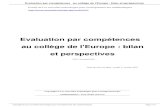 Evaluation par compétences au collège de l'Europe : bilan et …revue.sesamath.net/IMG/article_PDF/Evaluation-par-comp... · 2014. 12. 9. · Evaluation par compétences au collège