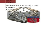 Rapport de Stage au CIRISI Clermont-Ferrand€¦  · Web viewRapport de Stage au CIRISI Clermont-Ferrand] Sommaire. I. Présentation générale de stage: - 1.1 lieu - 1.2 composition