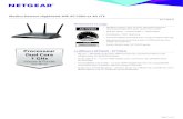 Modem Routeur Nighthawk Wifi AC1900 et 4G LTE · amplificateurs et des antennes ... STREAMING, JEU ET MOBILE • Vitesse Wifi combinée extrême - Jusqu’à 1900 Mbps • Le processeur