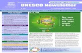 Bureau de Kinshasa UNESCO Newsletter...1 UNESCO Newsletter Bureau de Kinshasa 1 er Semestre 2017 (Janvier – Juin) Bulletin électronique d’information du Bureau de l’UNESCO en