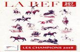 LA REF 207 club/content/download/37338/559935... · 2020. 7. 18. · Tir à l’arc à cheval 44 TREC45 TREC en attelage 46 Voltige 45 Equitation western 46 LA REF - Mensuel officiel