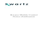 Kwartz Mobile Control Notice d'utilisationpub.kwartz.com/doc/KMC Admin.pdf4.3.5.2. Mot de passe Ce profil permet la gestion de la demande de mots de passe sur les équipements. Les