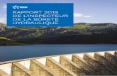 RAPPORT 2019 DE L'INSPECTEUR DE LA SÛRETÉ ......les ouvrages de suréquipement de la STEP2 de La Coche en France (puissance portée de 320 MW à 560 MW) et a apporté son assistance