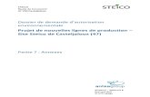 ...Dossier de demande d’autorisation environnementale Projet de nouvelles lignes de production – Site Steico de Casteljaloux (47) Partie 7 : Annexes A92683B – Février 2020 ANN