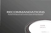 2015-06-23 Rapport de recommandations gestion contrats … · 2016. 6. 14. · 1 0 7. Inclure des clauses de garanties de performances et assurer leur application ... 11 .1 Augmenter