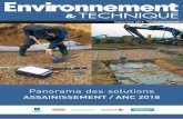 Panorama des solutions - Actu-Environnement · 2018. 9. 21. · Remosa, fabricant de stations d’épuration ... (ANC) en France est significatif : cinq millions de foyers ne sont