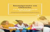 Immigrante en Ontario,mofif.ca/wp-content/uploads/2018/09/OCASI_MOFIF_Spreads... · 2018. 9. 23. · harcèlement et la violence à caractère sexuel auprès des femmes immigrantes