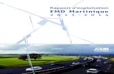 Rapport d’exploitation EMD Martinique · 2013-2014. 1 Rapport d’exploitation de l’Enquête Ménages Déplacements de Martinique ... (EPCI, collectivités, chambres consulaires,