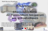 Résistances Chimiosensibilité de Plasmodium falciparumaaap13.fr/asso/dc/LA/LA01b.pdfSurveillance de la sensibilité du paludisme aux antipaludiques But épidémiologique ... d'apparition