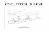 N° 369 Octobre 2013 - Fédération Française de Cyclotourismeuct.ffct.org/doc/Cyclotouraine369.pdf4e de couverture : Montsoreau, 19 septembre. (Photo UCT) Fabrication : Joël Lamy.