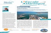 L Escale Atlantique · 2020. 9. 3. · du Groupe Sica Atlantique. 172 T La force de traction du nouveau remorqueur Croisic en service à La Rochelle. 60 T Le volume de marchandises