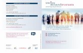 La plateforme suisse pour les conseils d’administration · 2019. 12. 18. · Corporate Governance Attributions contraignantes du CA Calendrier de gestion Cockpit du CA Procès-verbal