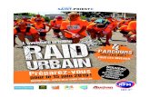 RAID DES GONES - Ville de Saint Priest · 2019. 5. 15. · Le port du casque est obligatoire pour tous les déplacements à vélo > En plus pour le RAID URBAIN, le RAID JUNIOR.