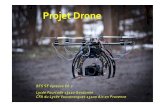 drone Projet drone - Freegenelaix.free.fr/IMG/pdf/drone_Projet_drone_PPT.pdfMIKROKOPER (Allemagne) Hexakopter: 1600 €-6 moteurs -Capacité d'emport : 1100g-Autonomie : 16 mn à vide