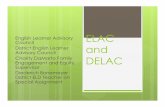 ELAC and - Berkeley Unified School District · 2014. 11. 4. · DELAC DATES All DELAC meetings are at Longfellow Middle School 6:00-7:30 PM ! November 4, 2014 ! December 2, 2014 !