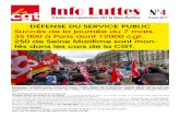 Info Luttes N°4 - educaction7627.fr · Info Luttes N°4 A toutes nos organisations CGT de Seine Maritime 9 mars 2017 Défense Du service Public succès de la journée du 7 mars.