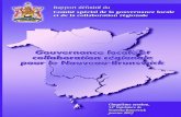 Rapport définitif du - New Brunswick · PDF file 2003. 1. 15. · Rapport définitif du Comité spécial de la gouvernance locale et de la collaboration régionale : Gouvernance locale