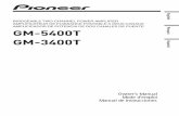 English BRIDGEABLE TWO-CHANNEL POWER AMPLIFIER AMPLIFICATEUR DE 2011. 10. 18.¢  Manual de instrucciones