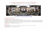 L’église du monastère de la Visitation le côté culturel et un signe de …la-visitation.org/pdf/architecture_fr.pdf · 2020. 6. 17. · Essayez de suivre les dessins et entrelacs,