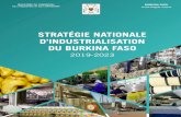MINISTÈRE DU COMMERCE, DE L’INDUSTRIE ET DE L ......Le Burkina Faso a adopté, le 20 juillet 2016, le Plan National de Développement Économique et Social (PNDES) qui ambitionne,