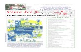 le site de l'association LA MONTAGNE - S O M M A I R Ejournal.vivreici.free.fr/site_html/vivreici/num57/tout57.pdf · 2012. 10. 12. · Lieux de mémoire de la 2ème guerre mondiale
