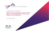 60 nouvelles mesures pour simplifier la vie des Françaissimplification.modernisation.gouv.fr/wp-content/uploads/... · 2017. 3. 23. · 3 Le programme de simplification pour les