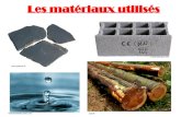 Les matériaux utilisés - Académie d'Aix-Marseille...1/ Les matières premières Il existe de nombreux matériaux de construction utilisés dans le bâtiment ou les constructions.