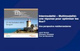 Intermodalité Multimodalité: une réponse pour optimiser ...uicgrfc.org/IMG/pdf/3-torrent_fr.pdf · nouveaux (COMSA, Continental… Manque de libéralisation dans le domaine de