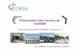 Présentation des travaux de l’IDRRIM · 2017. 1. 30. · Atténuant le Changement Climatique Guide d’aide à la rédaction des marchés sur les assises de chaussée traitées