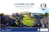 LA RYDER CUP 2018 - BCM SPORTS · 2018. 3. 6. · La Ryder Cup est lÕun des troph es les plus prestigieux dans le monde du sport. Depuis la premi re Ryder Cup o!cielle en 1927, lÕ