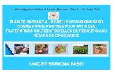UNICEF BURKINA FASO · 2018. 7. 14. · Alimentation minimale acceptable SMART 2012 SMART 2013 SMART 2014 Tendance des indicateurs clés d’Alimentation du Nourrisson et du Jeune