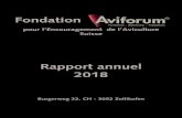 Fondation · 11/11/2018  · Fondation pour l’Encouragement de l’Aviculture Suisse Rapport annuel 2018 Burgerweg 22, CH - 3052 Zollikofen