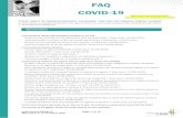 FAQ COVID-19€¦ · FAQ SPÉCIALE COVID-19 Page 2 sur 47 Mise à jour le 12 juin 2020 Concernant la dérogation temps de travail dans la fonction publique Est-il possible de déroger