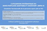 L’UTILISATION SYSTÉMATIQUE DUvillamedica.ca/wp-content/uploads/2017/10/Atelier...Colloque québécois de la réadaptation physique 26 octobre 2017 L’UTILISATION SYSTÉMATIQUE