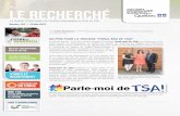 Le Recherché - Institut universitaire en DI et en TSAinstitutditsa.ca/file/lerecherche120_20160616.pdf · En concertation avec le réseau des Centres de la petite enfance (CPE) et