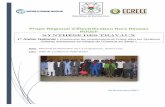 Projet Régional d’Électrification Hors Réseau · 2019. 4. 4. · République de Burkina Faso Projet Régional d’Électrification Hors Réseau ROGEP SYNTHÈSE DES TRAVAUX 1er