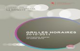 GRILLES HORAIRES 2010-2011 - education.luportal.education.lu/Portals/9/Documents/grilles1011_FP.pdf · 2013. 6. 6. · 1 2 1 2 Semestre Semestre 18 15 18 15 Nb. semaines Nb. semaines