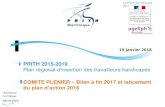 COMITE PLENIER Bilan à fin 2017 et lancement · 2018. 2. 19. · Des enjeux forts déclinés à travers 5 orientations stratégiques du PRITH PRITH Martinique (6) 1/Accès à l’emploi