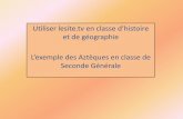 Utiliser lesite.tv en classe d’histoire et de géographie L’exemple …ww2.ac-poitiers.fr/hist_geo/IMG/pdf/Presentation_MPIAT... · 2012. 6. 12. · + lesitetv' Objectifs de savoir