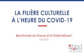À L’HEURE DU COVID-19 - Atout France · 2020. 6. 2. · Entre incertitudes, mesures sanitaires, solidarité et explosion du digital, voici une illustration de la filière culturelle