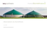 Observatoire du biométhane - Connaissance des Énergies...Source : France AgriMer Mise à jour mars 2016 Le potentiel méthanogène d’un su strat traduit sa apaité à produire