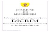 Information sur les risques majeurs DICRIM · 2017. 2. 9. · 5 DICRIM – Commune de LIMERSHEIM - 2015 Les risques majeurs à LIMERSHEIM, Ayons les bons réflexes ! Avec le Document